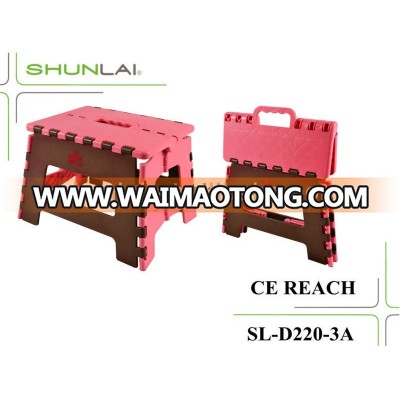 PP material plastic cheap ez fold step stool for adults