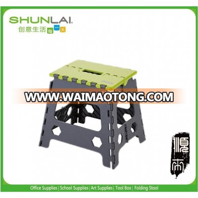 PP material plastic folding stool,protable ez fold up step stool